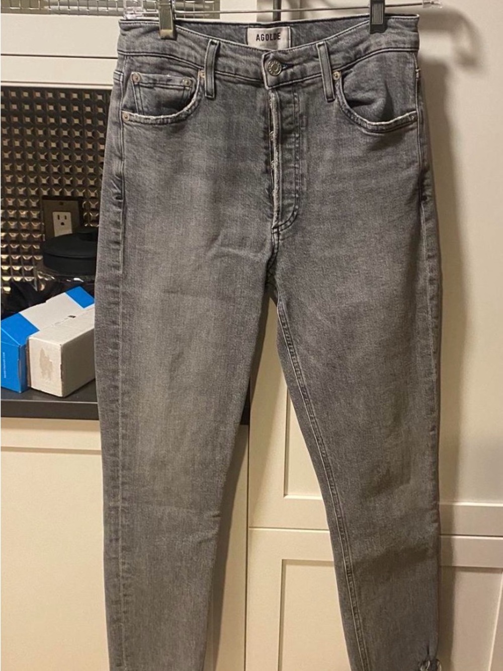 AGOLDE Women’s Gray Jeans